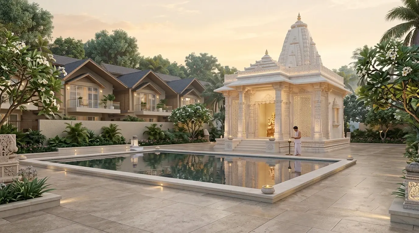 Temple & Reflection Zone
