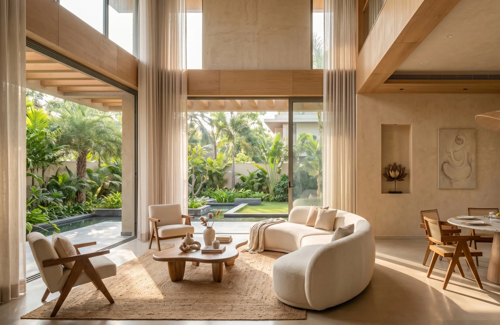 Interior of an Aaradhya villa, finished to specification